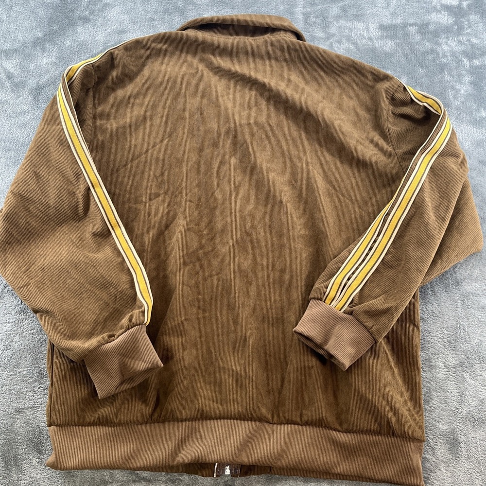 Delova Verona Corduroy Tracksuit Set - Brown 2pc Zip Jacket and Pants Size 4 - Picture 8 of 14